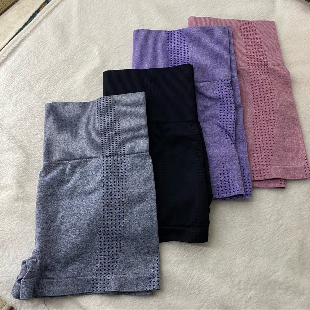 Seamless Workout Shorts SHEIN Medium (all 4 included)